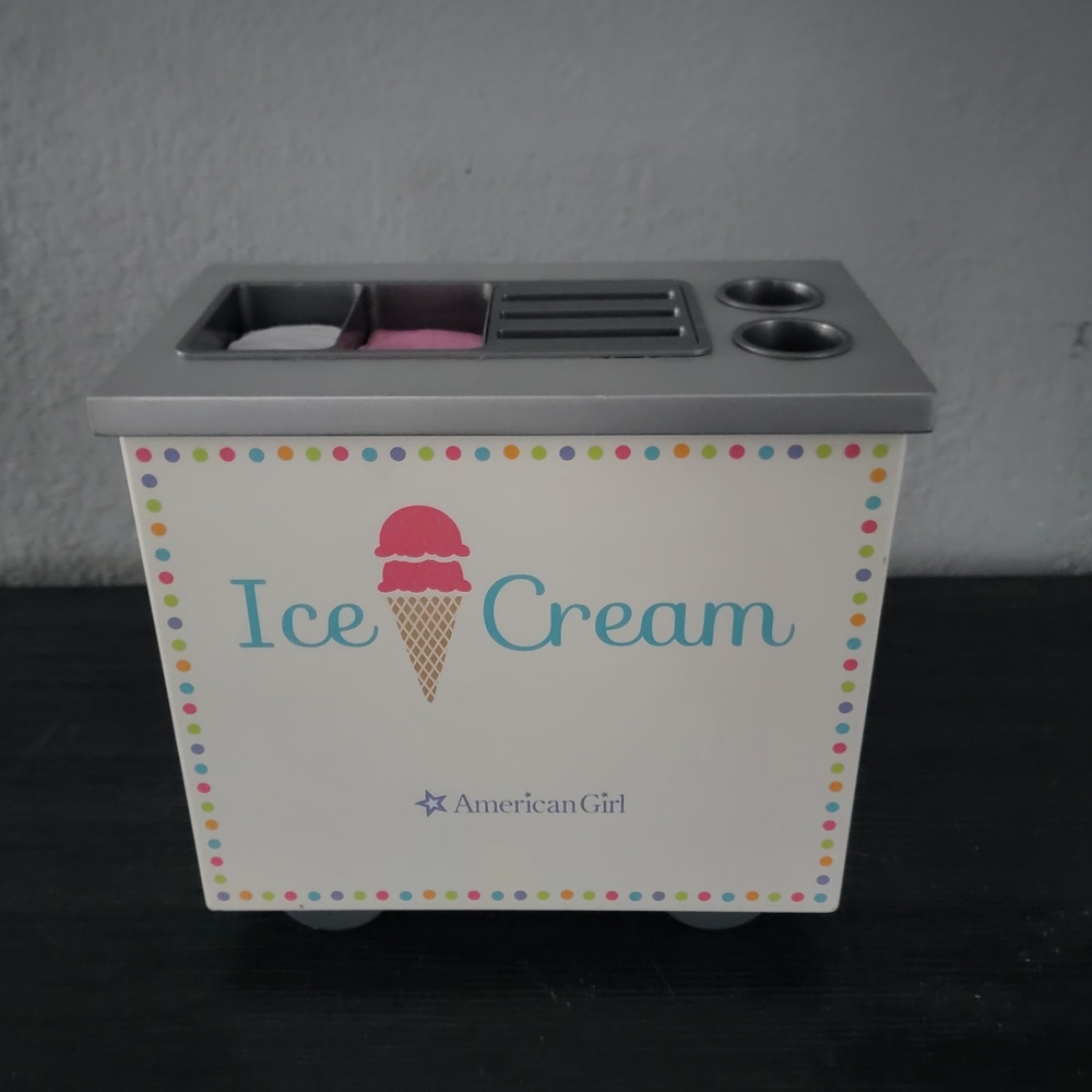 American Girl Doll Ice Cream Cart